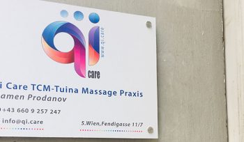 Neueröffnung Qi Care TCM-Tuina Massage Praxis in 1050 Wien