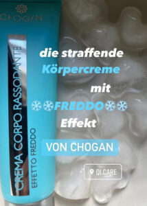 straffende Körpercreme mit Kälteeffekt von CHOGAN