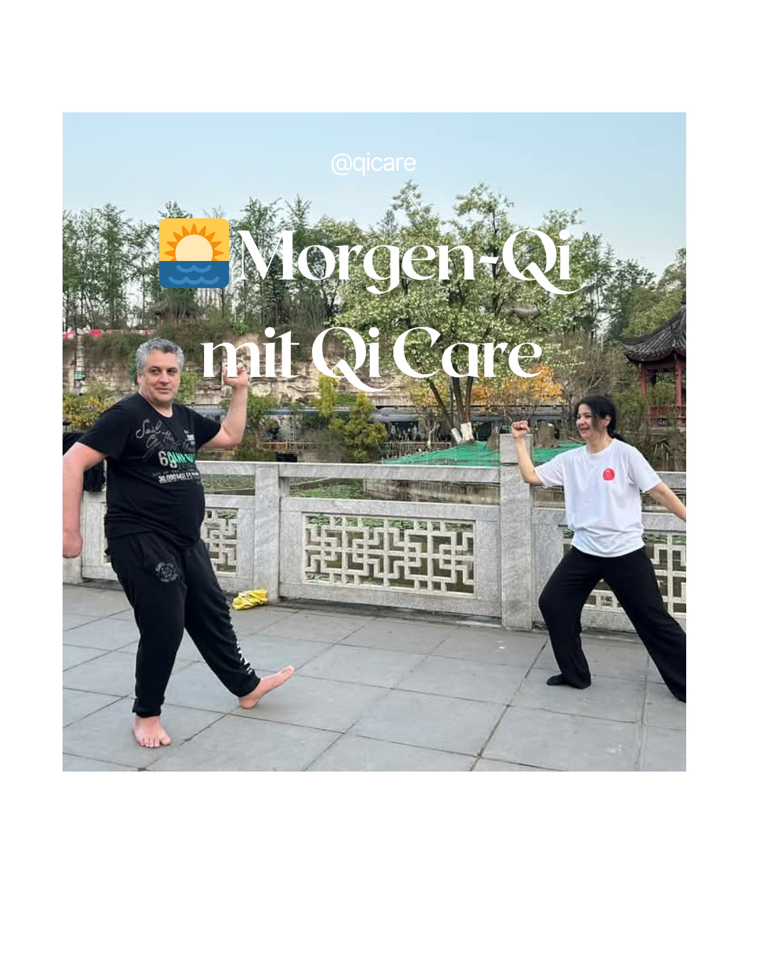 Live Online Qiging Übungen mit Qi Care morgens kostenlos